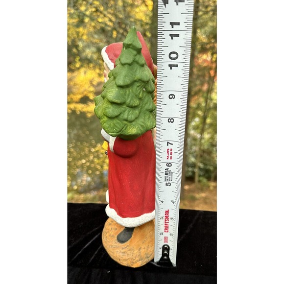 VTG Hand Painted Ceramic 11” Santa Claus/St Nicholas Provincial Mold USA -CH7 - Picture 5 of 11